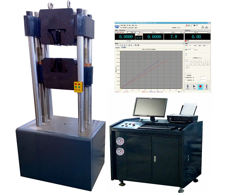 伺服控制液壓萬(wàn)能試驗(yàn)機(jī)WY-1000GS
